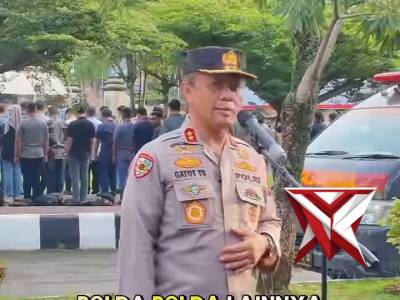 Kamis, 2/4 Pagi ini saya memimpin apel untuk memastikan kesiapan para atlet lari yang akan mengikuti