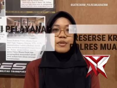 Testimoni Pelayanan Reserse Kriminal Polres Muara Enim Bentuk optimalisasi pelayanan kepolisian ya - PoliceTube