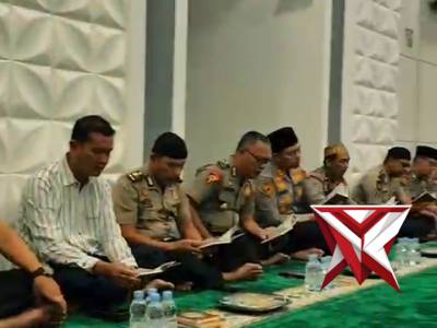 Wujudkan Personel Religius, Polres Musi Rawas Implementasikan Program Kapolda Sumsel IJP Sand - PoliceTube