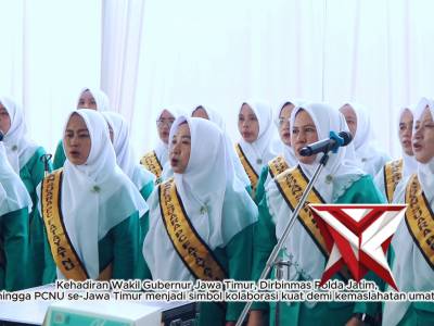 WAKA POLRES TUBAN MENGHADIRI GIAT MUSKERWIL PWNU JATIM