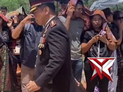 UPACARA PELEPASAN DAN PEMAKAMAN BRIPDA NATANAEL SIMANUNGKALIT