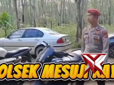 Pengamanan Polsek Mesuji raya