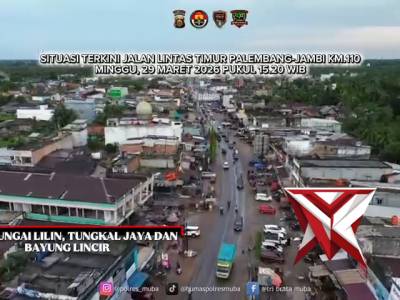 Pantauan Arus Lalin Jalintim Arah Sungai Lilin Tungkal Jaya Bayung Lencir