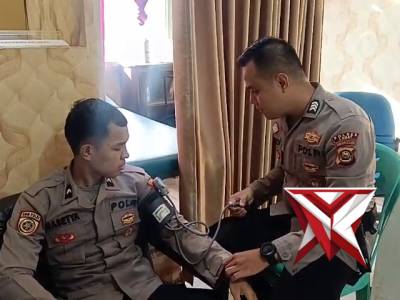 Ijin giat dokkes pemeriksaan kesehatan kepada anggota Polri dan Purnawirawan Polri