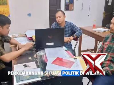 UNIT 1 SAT INTELKAM LAKSANAKAN MAPING DAN MONITORING PERKEMBANGAN SITUASI POLITIK