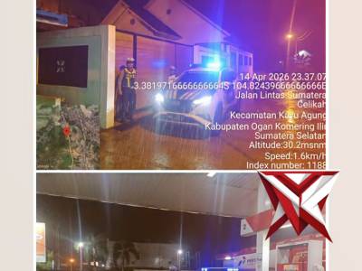 Giat Patroli Malam Saantas Polres Oki - PoliceTube