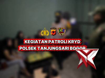 Patroli KRYD Polsek Tanjungsari Temukan Miras di Warung, Petugas Langsung Amankan Barang Bukti