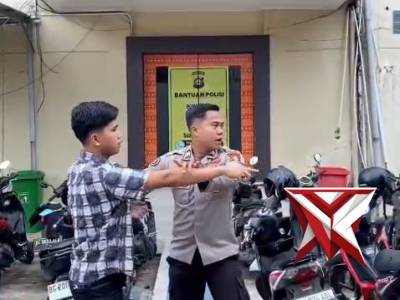 KENA JAMBRET, UNTUNG ADA 110 POLRI - PoliceTube