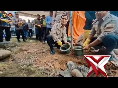 Sentuhan nyata polres pagaralam, program bedah rumah hadirkan Harapan Baru bagi warga