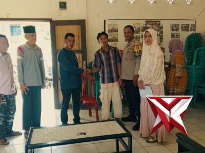 Bhabinkamtibmas Polsek Tanjung Batu Membantu Menyelesaikan Problem Solving Masyarakat