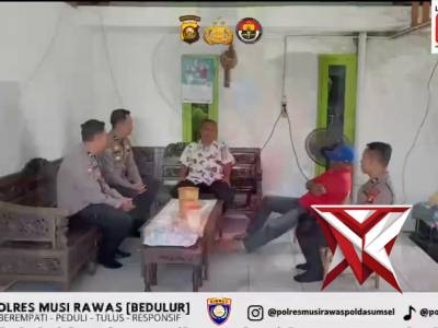 Kapolda Sumsel IJP DR. SANDI NUGROHO-Kapolres Musi Rawas-Sat Binmas Jalin Silahturahmi