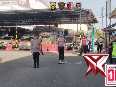 Pelaksanaan giat Serah terima piket fungsi polres muba