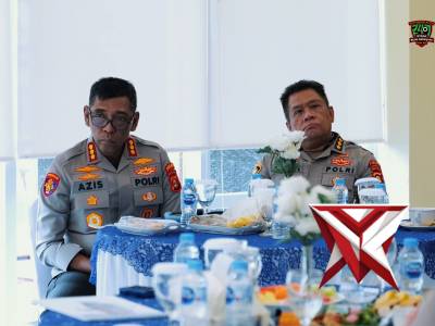 Kapolda Sumatera Selatan Irjen Pol. Dr. Sandi Nugroho, S.I.K., S.H., M.Hum. menggelar coffee morning