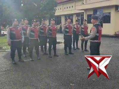 SAT SAMAPTA POLRES MUSI RAWAS MELAKSANAKAN APEL PAGI DI LAP POLRES MUSI RAWAS - PoliceTube