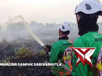 GIAT PEMADAMAN, PEMBASAHAN DAN MELOKALISIR KARHUTLA