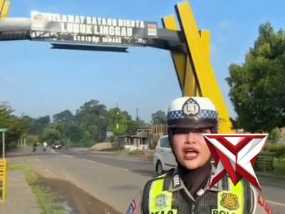 Himbauan dari polres Musi Rawas demi keselamatan pemudik