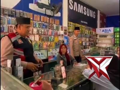 Patroli sambang wilayah hukum Polsek tungkal jaya