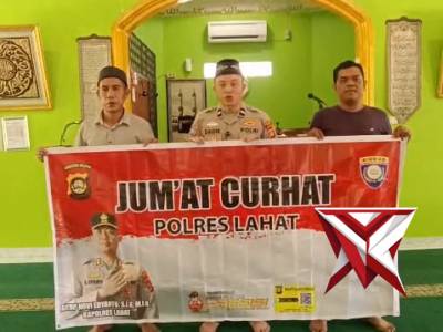Personil Sat Binmas melaksanakan Giat khotbah jumat dan Jumat Curhat - PoliceTube