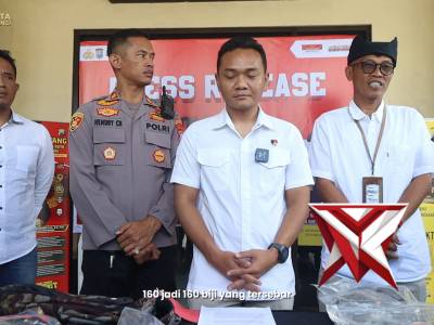 Sikat Habis! Polresta Banyuwangi Tangkap Eksekutor Pencuri Meteran Air, Buru Sindikat Lainnya - PoliceTube