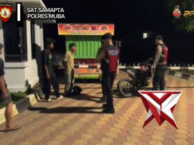 "Giat patroli malam Sat Samapta Polres Muba Antisipasi Balap liar" - PoliceTube