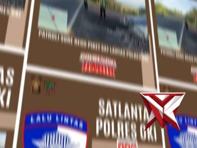 Personel Satlantas Polres OKI, melaksanakan patroli sore