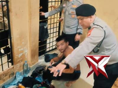 Pengecekan Ruang Tahanan Polsek Bayung Lencir???