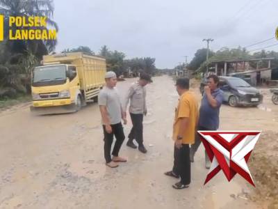 Himbauan Kamtibmas Oleh Personil Polsek Langgam