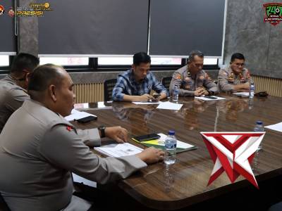 Kapolres Muara Enim Terima Lawatan Kerja Badan Amil Zakat (BAZNAS) Kab. Muara Enim