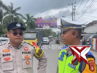 Kasat lantas Polres Musi Rawas Cek dan laks Gatur di Pospam tugumulyo - PoliceTube