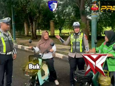 Satlantas Polres Musi Rawas Tegaskan Larangan Sepeda Listrik di Jalan Raya - PoliceTube