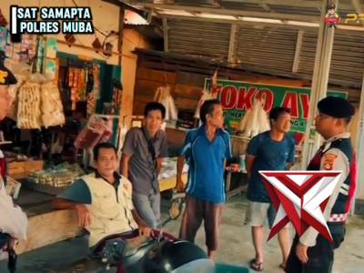 Patroli Dialogis Sat Samapta Polres Muba.? - PoliceTube