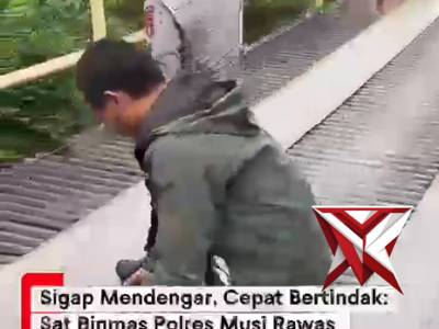 Kapolda Sumsel IJP DR. Sandi N-Kapolres Musi Rawas-Laks Prog Kapolda