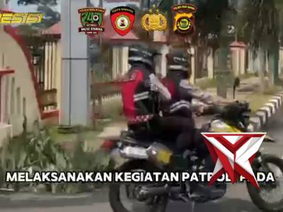 Dukung Bijak Kapolda Sumsel IJP Sandi Nugroho.Polres Musi Rawas Tingkatkan Patroli Harkamtibmas