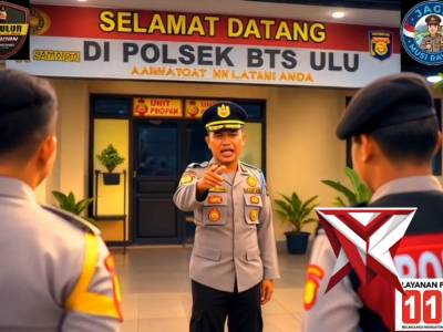 Apel personil Polsek BTS ULU - PoliceTube