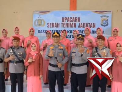 POLRES WAKATOBI : SERAH TERIMA JABATAN KASATRESKRIM, KASATRESNARKOBA & KASATSAMAPTA POLRES WAKATOBI