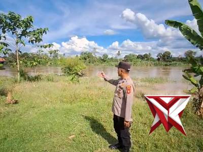 monitoring debit air sungai komering