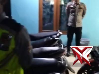 Pengamanan Kesenian Bantengan Polsek Turen Polres Malang