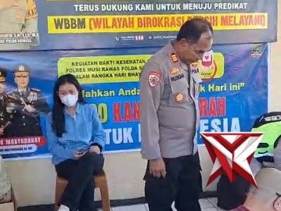 @ok.Polsek Tugumulyo kegiatan Donor Darah