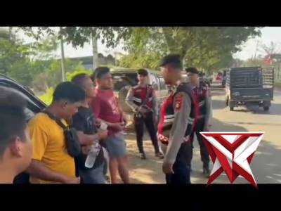 Patroli Presisi Sat Samapta  Polres Musi Rawas, Wujud Visi Kapolda Sumsel Jaga Kamtibmas