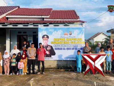Penyaluran bantuan sumur bor