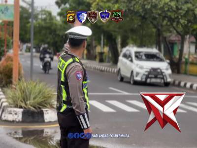 Giat gatur lalin sat lantas polres musi banyuasin.,.,