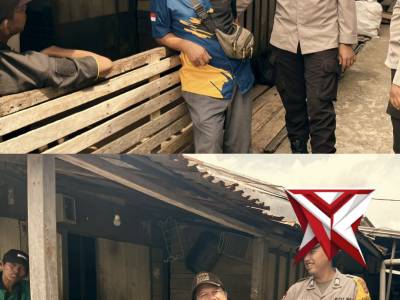 Kegiatan personil Polsek Pampangan polsek oki hadir