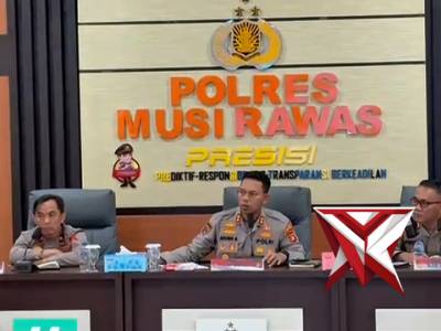 Anev Mingguan, Kapolres Musi Rawas Evaluasi Kinerja dan Tingkatkan Profesionalisme Personil
