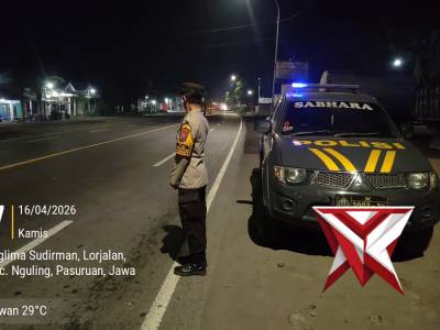 Patroli Bluelight Polsek Nguling