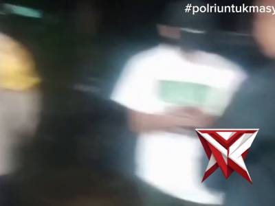 Pengamanan kegiatan misa suci malam paskah