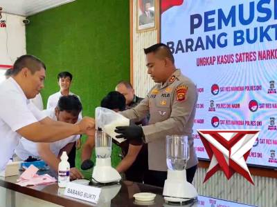 Pemusnahan barang bukti Narkotika