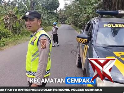 Giat KRYD Antisipasi 3C Polsek Cempaka