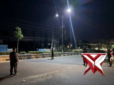 Salam presisi Polsek pampangan polres OKI hadir