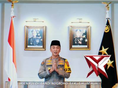 Kapolda Sumsel beserta Staf dan Jajaran Mengucapkan Selamat Hari Raya Idul Fitri 1447 H 26 - PoliceTube