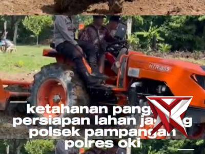 KETAHANAN PANGAN POLSEK PAMPANGAN - PoliceTube
